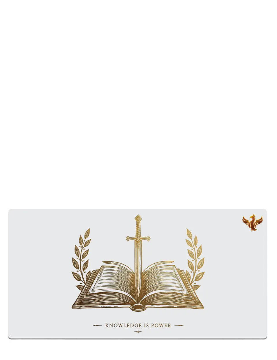 Knowledge is power - Mousepad mare 80x40